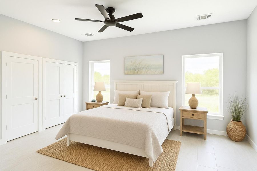 Furnished interior view inside a new home in , San Leon (Image 4). Furnished interior view inside a new home in , San Leon (Image 4).