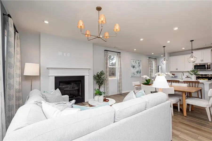 Furnished interior view inside a new home in Darlington, Loganville (Image 14).