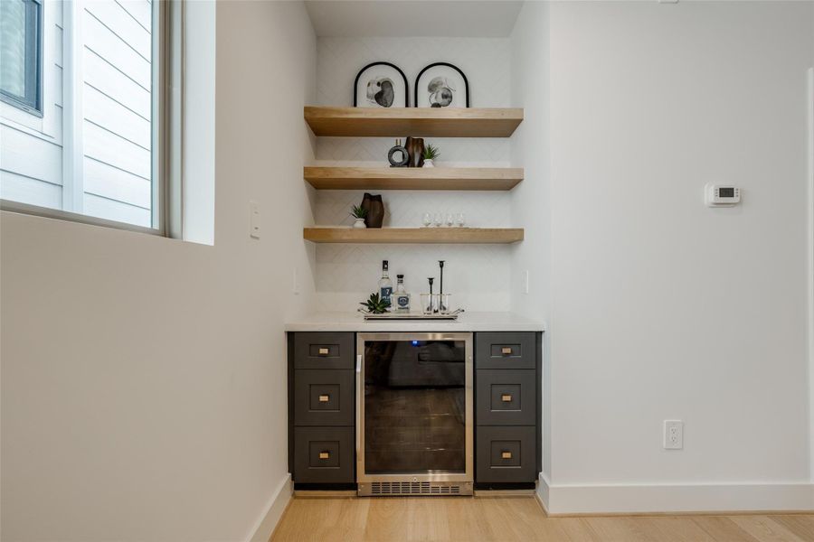 Furnished interior view inside a new home in , Houston (Image 36).