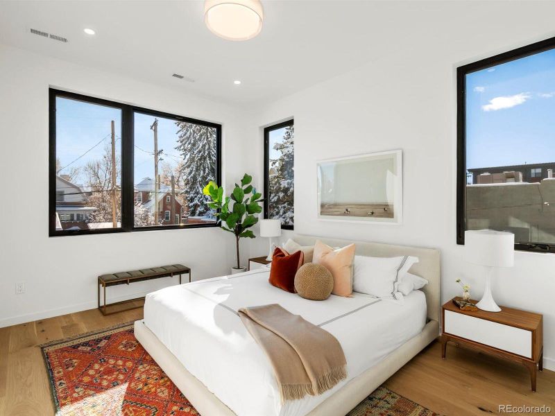 Furnished interior view inside a new home in , Denver (Image 4).