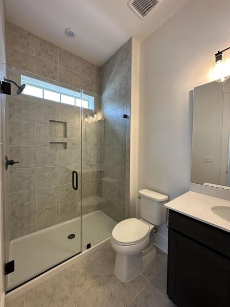 Furnished interior view inside a new home in Summerwind Crossing at Lakes of Cane Bay, Summerville (Image 3).