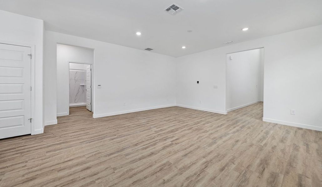 Representative unfurnished interior of a home built from the C30K - Kleindale by D.R. Horton in Hanson Ridge, Vail (Image 12).