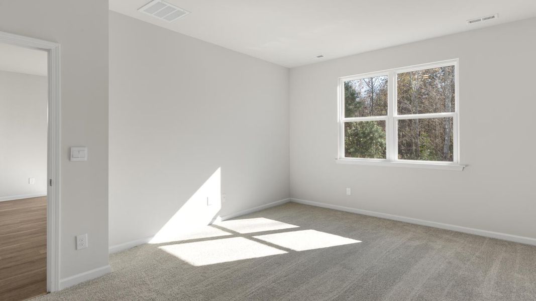 Spacious, unfurnished interior of a new home in Indigo Preserve, Leland (Image 19).