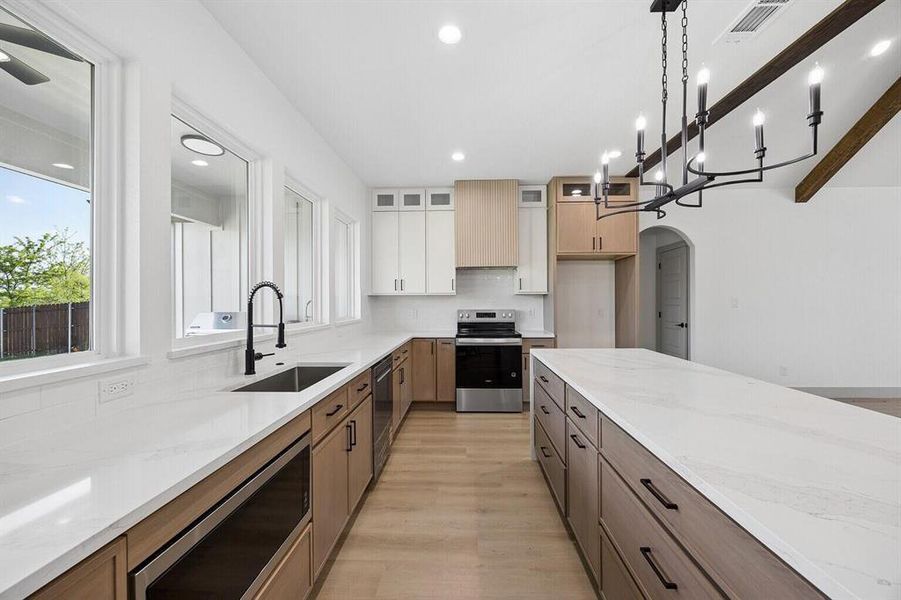 Furnished interior view inside a new home in , Sherman (Image 5). Furnished interior view inside a new home in , Sherman (Image 5).