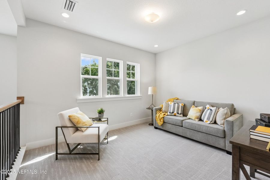 Furnished interior view inside a new home in , St. Johns (Image 8).