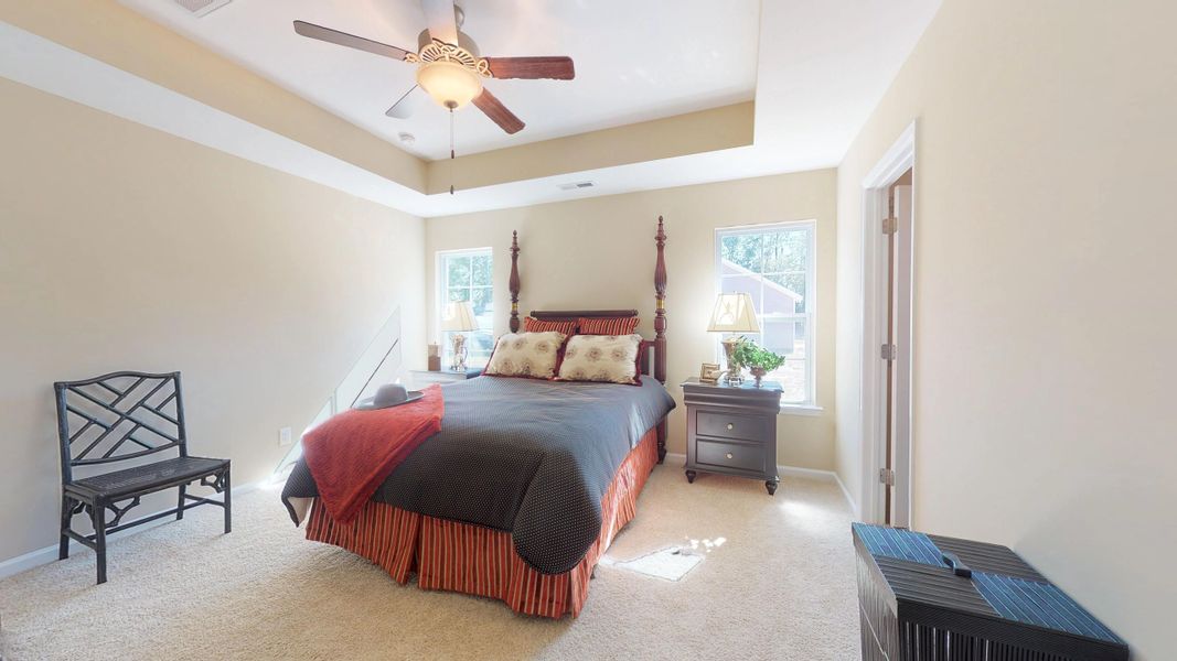 Representative furnished interior of a home built from the Wyatt by Bill Clark Homes in Davenport Farms, Winterville (Image 16).