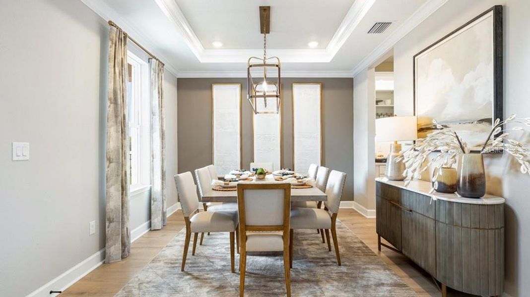Furnished interior view inside a new home in Timber Ridge, Plant City (Image 18).