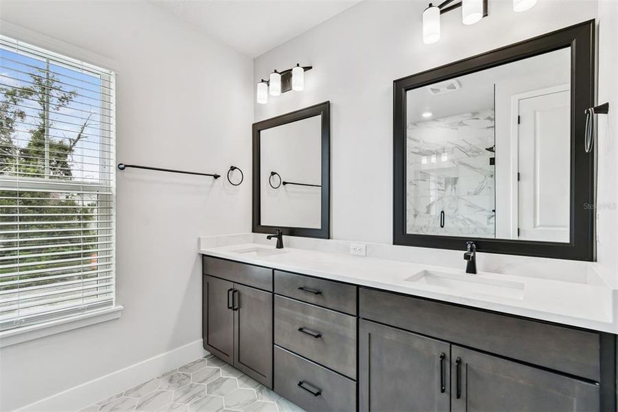 Furnished interior view inside a new home in , Tampa (Image 10). Furnished interior view inside a new home in , Tampa (Image 10).