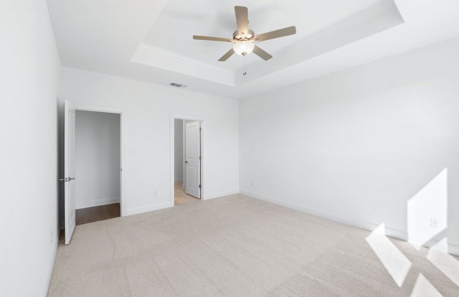 Spacious, unfurnished interior of a new home in Saddleback at Santa Rita Ranch, Liberty Hill (Image 56). Spacious, unfurnished interior of a new home in Saddleback at Santa Rita Ranch, Liberty Hill (Image 56).