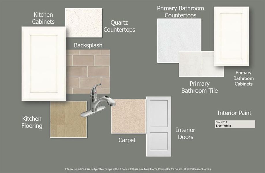 Beazer Homes The Villages of Hurricane Creek Sierra Design Image