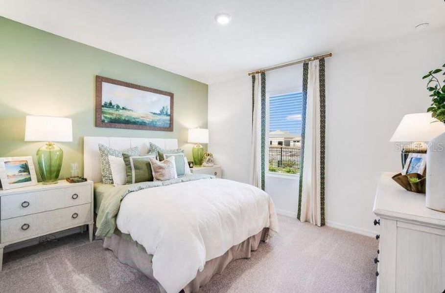 Furnished interior view inside a new home in Waterstone, Groveland (Image 13). Furnished interior view inside a new home in Waterstone, Groveland (Image 13).