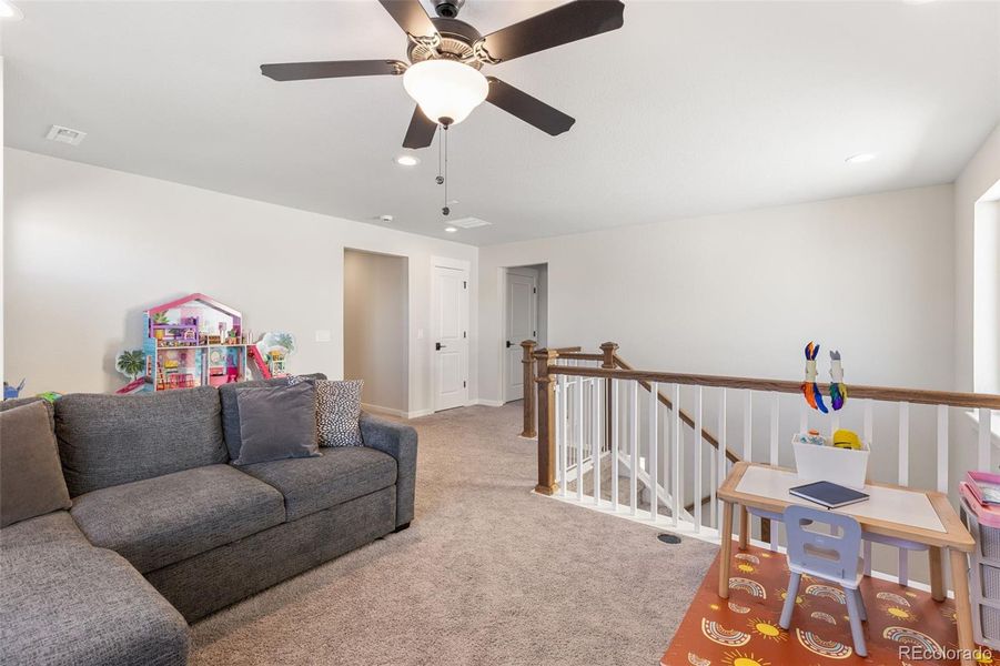 Furnished interior view inside a new home in Sterling Ranch, Colorado Springs (Image 19).