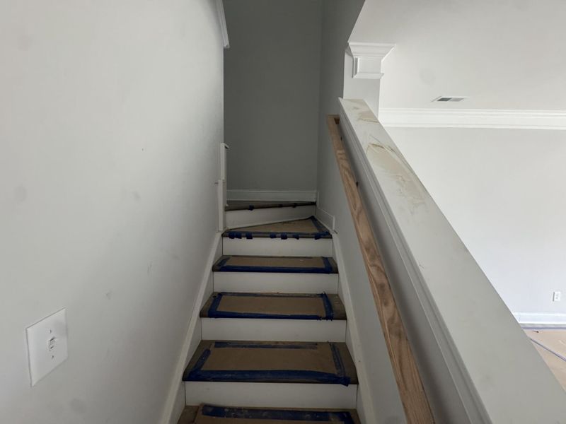 In-progress construction of a new home in Harrisburg Village Townhomes, Harrisburg, NC (Image 7).