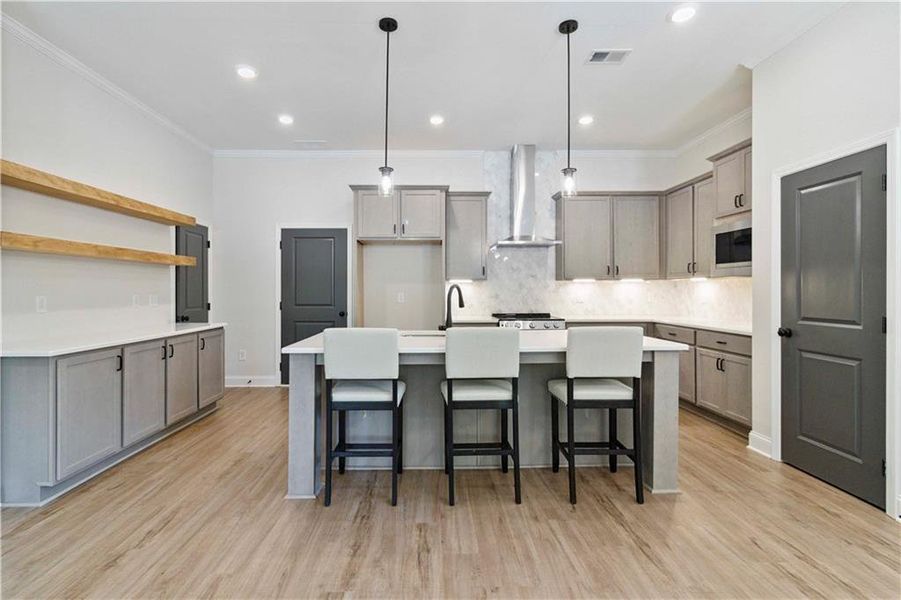 Furnished interior view inside a new home in Serenity, Hapeville (Image 4). Furnished interior view inside a new home in Serenity, Hapeville (Image 4).
