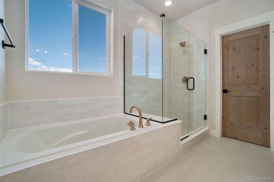 Tub with Separate Shower