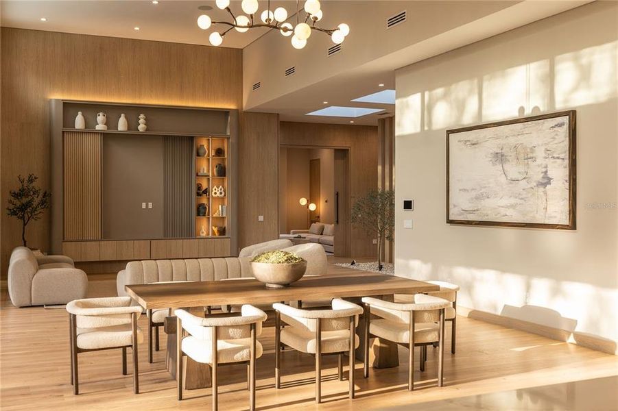 Furnished interior view inside a new home in , Orlando (Image 10).