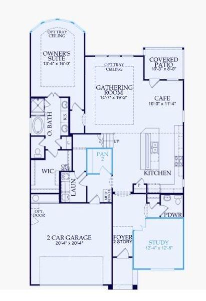 2D floor plan layout of this home in Lago Mar, Texas City, TX (Image 2). 2D floor plan layout of this home in Lago Mar, Texas City, TX (Image 2).