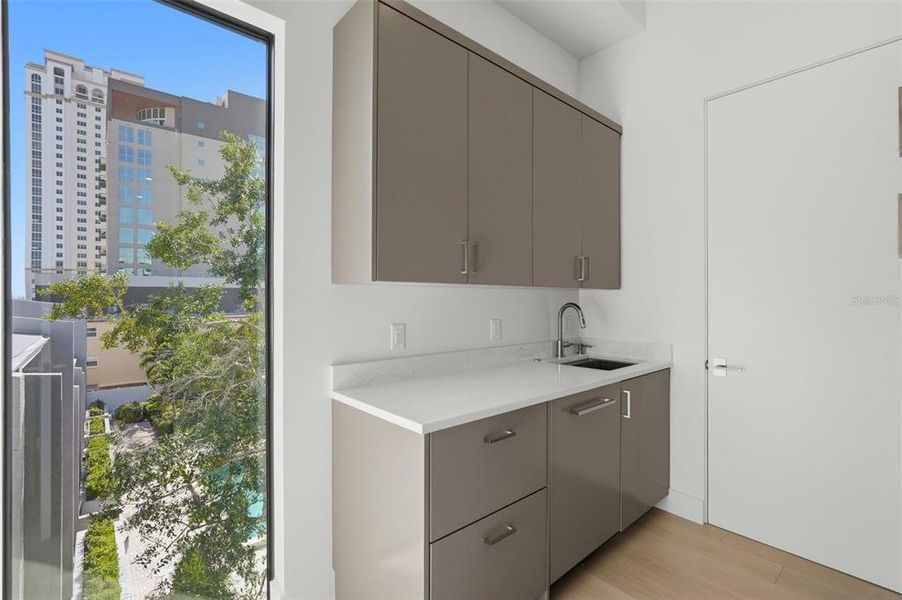 Furnished interior view inside a new home in , St. Petersburg (Image 20).