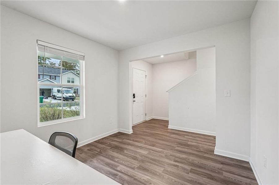 Spacious, unfurnished interior of a new home in Kingston Park, Kingston (Image 23). Spacious, unfurnished interior of a new home in Kingston Park, Kingston (Image 23).