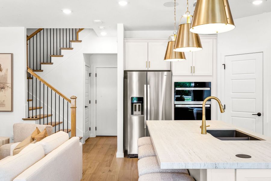 Representative furnished interior of a home built from the Waller by Pulte Homes in Monarch on Main, Round Rock (Image 42). Representative furnished interior of a home built from the Waller by Pulte Homes in Monarch on Main, Round Rock (Image 42).