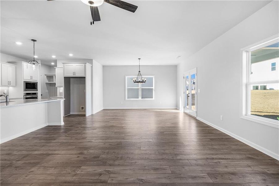 Spacious, unfurnished interior of a new home in Harmony Farms, Eatonton (Image 17).