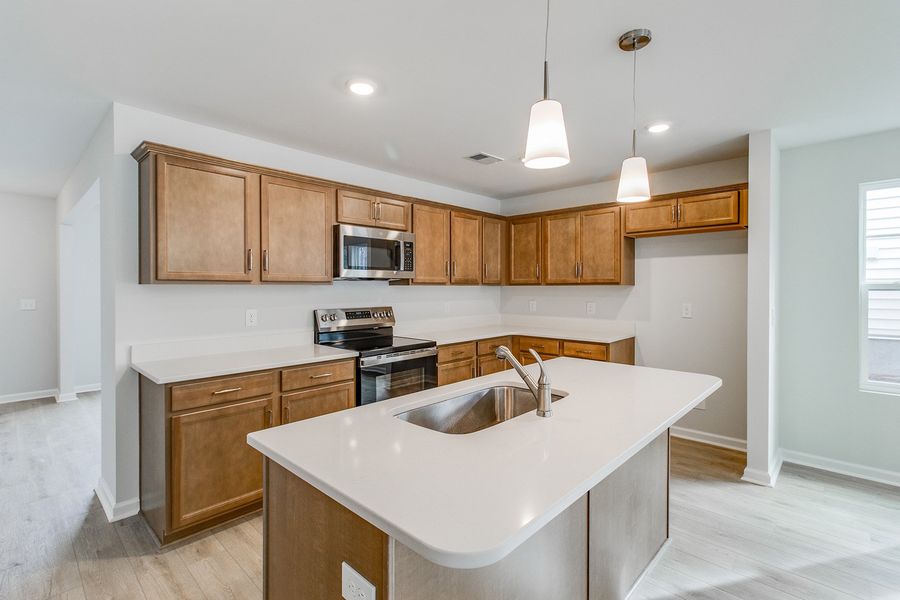 Furnished interior view inside a new home in Ellington, Elgin (Image 7). Furnished interior view inside a new home in Ellington, Elgin (Image 7).