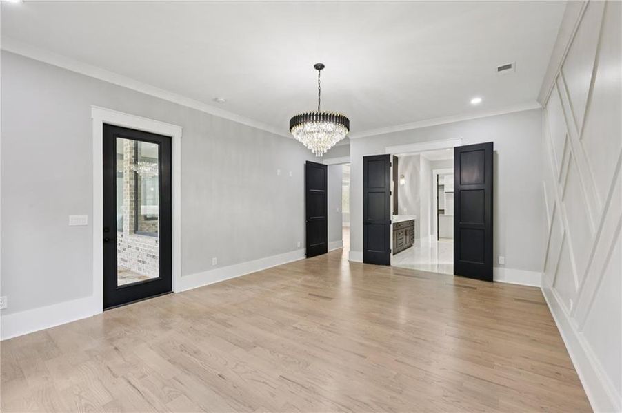 Spacious, unfurnished interior of a new home in , Lawrenceville (Image 28).