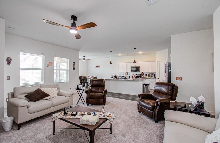 Furnished interior view inside a new home in Sunterra, Katy (Image 15). Furnished interior view inside a new home in Sunterra, Katy (Image 15).