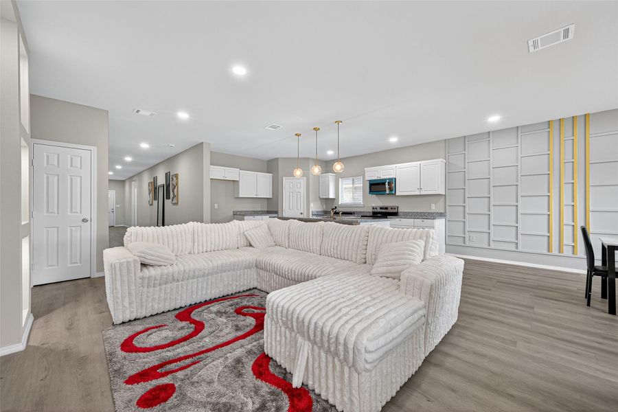 Furnished interior view inside a new home in , Cleveland (Image 14). Furnished interior view inside a new home in , Cleveland (Image 14).