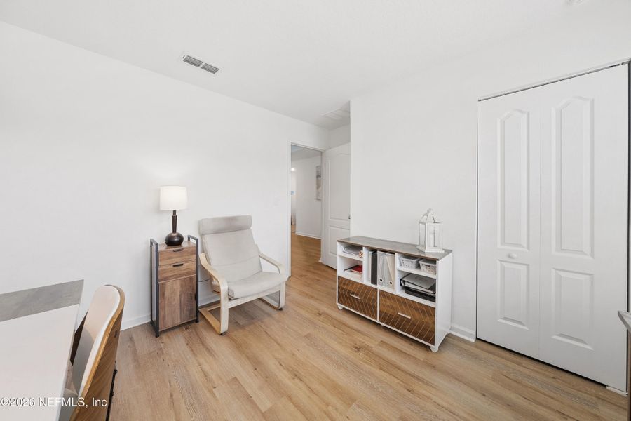 Furnished interior view inside a new home in Copes Landing, Jacksonville (Image 31). Furnished interior view inside a new home in Copes Landing, Jacksonville (Image 31).