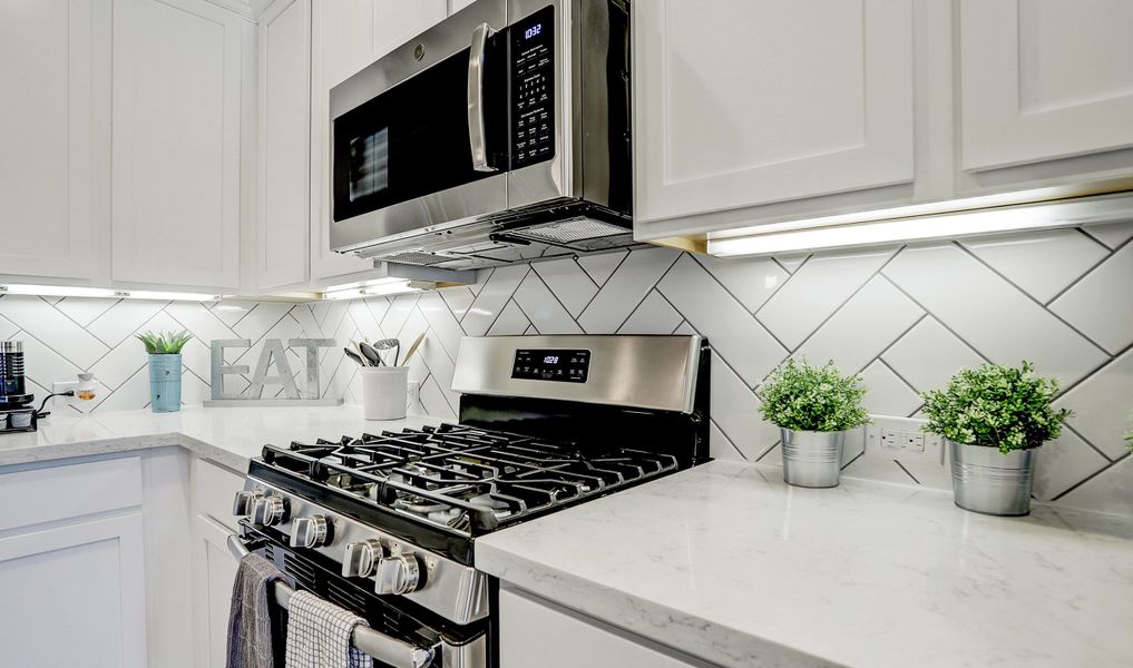 Beautiful details in kitchen