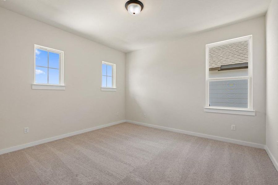 Spacious, unfurnished interior of a new home in Lariat, Liberty Hill (Image 32). Spacious, unfurnished interior of a new home in Lariat, Liberty Hill (Image 32).
