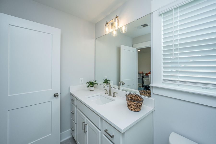 Furnished interior view inside a new home in The Enclave at French Quarter Creek, Huger (Image 45). Furnished interior view inside a new home in The Enclave at French Quarter Creek, Huger (Image 45).