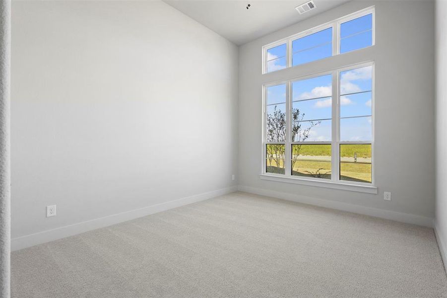 Spacious, unfurnished interior of a new home in Levante - 1 Acre Lots, Waxahachie (Image 19). Spacious, unfurnished interior of a new home in Levante - 1 Acre Lots, Waxahachie (Image 19).
