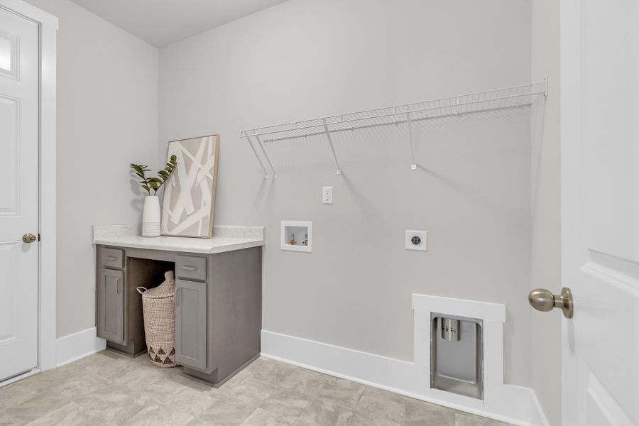 Furnished interior view inside a new home in , Ravenel (Image 10).