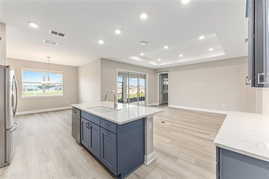 Furnished interior view inside a new home in , Ocala (Image 4).