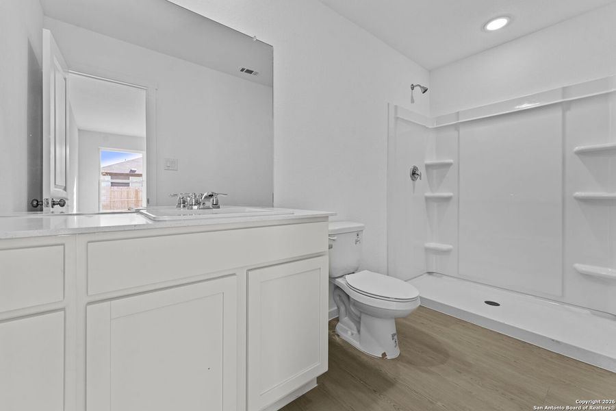 Furnished interior view inside a new home in Friendship Oaks, Fredericksburg (Image 7). Furnished interior view inside a new home in Friendship Oaks, Fredericksburg (Image 7).