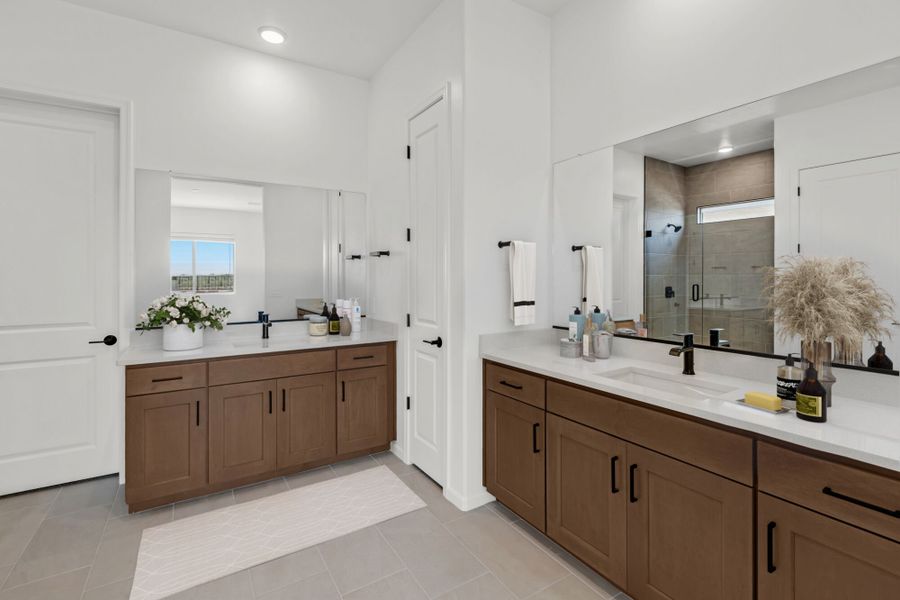 Furnished interior view inside a new home in Saguaro Reserve II, Marana (Image 6).