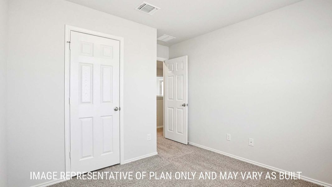 Spacious, unfurnished interior of a new home in Pecan Creek, Temple (Image 29). Spacious, unfurnished interior of a new home in Pecan Creek, Temple (Image 29).