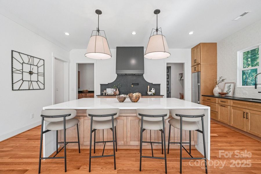 Furnished interior view inside a new home in , Charlotte (Image 42).