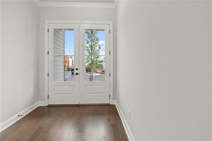 Spacious, unfurnished interior of a new home in Palisades Single Family, Cumming (Image 13). Spacious, unfurnished interior of a new home in Palisades Single Family, Cumming (Image 13).