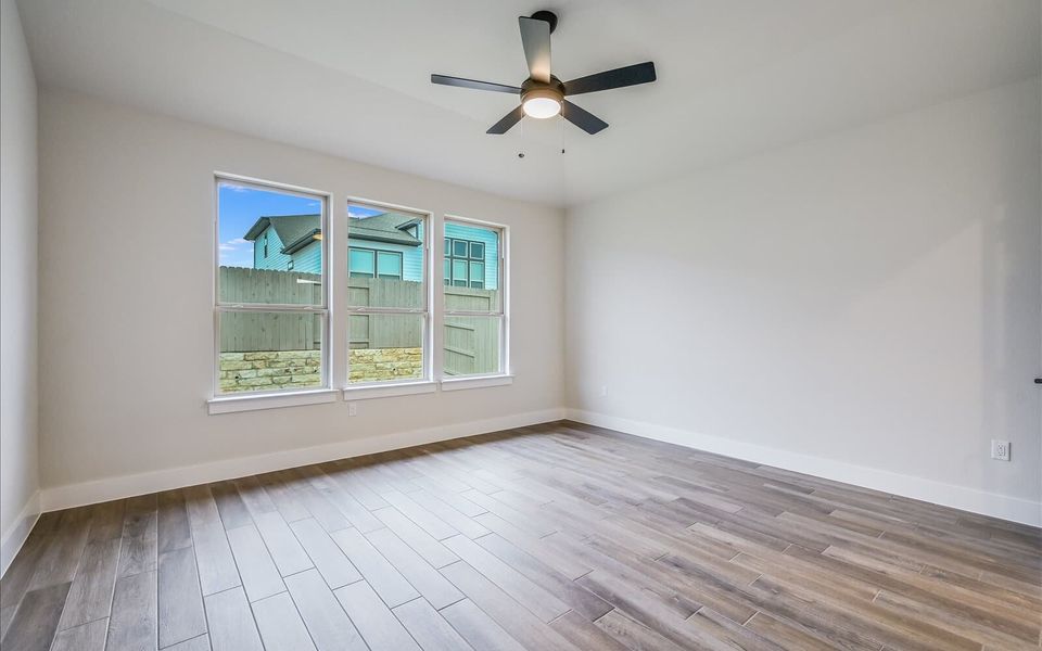 Spacious, unfurnished interior of a new home in Easton Park, Austin (Image 11).
