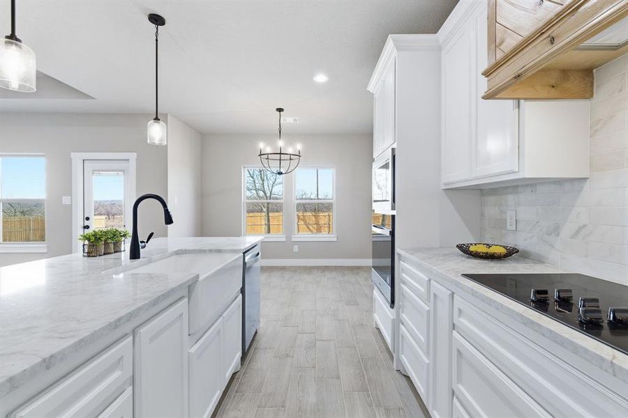 Furnished interior view inside a new home in , Bridgeport (Image 5).