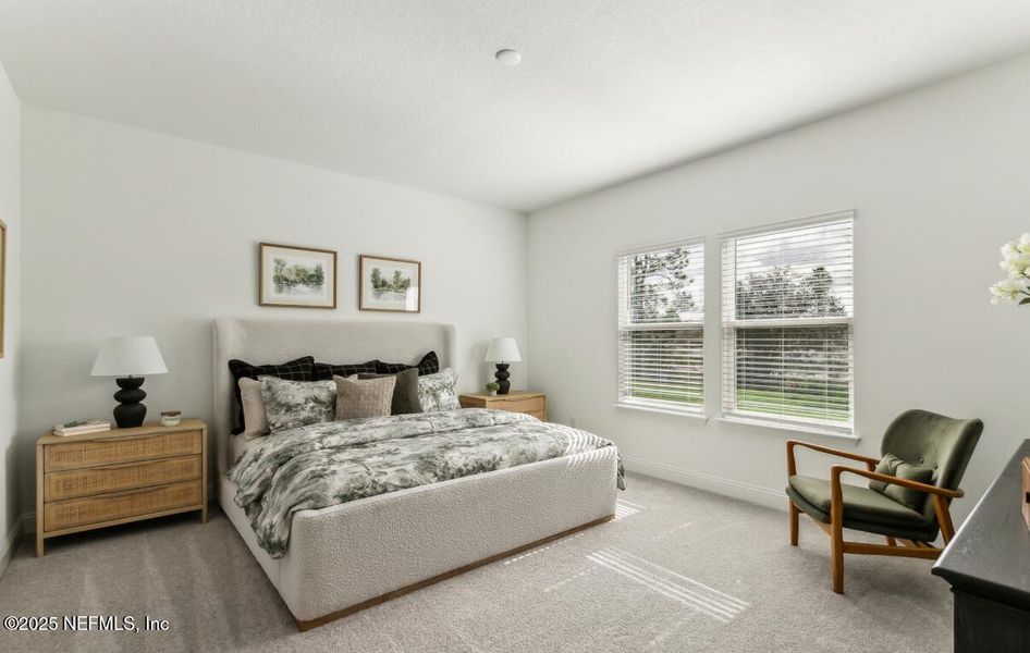 Furnished interior view inside a new home in Edenbrooke at Hyland Trail | 55+: Edenbrooke at Hyland Trail 60s, Green Cove Springs (Image 4).