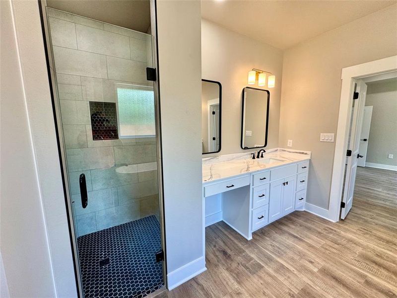 Furnished interior view inside a new home in , Lindale (Image 10). Furnished interior view inside a new home in , Lindale (Image 10).