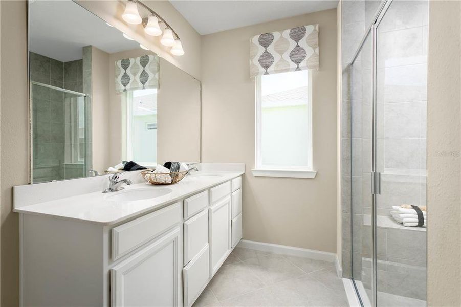 Furnished interior view inside a new home in West Port Single Family Homes, Port Charlotte (Image 7).