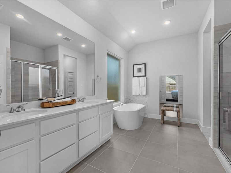 Furnished interior view inside a new home in Jubilee 50′, Hockley (Image 10).