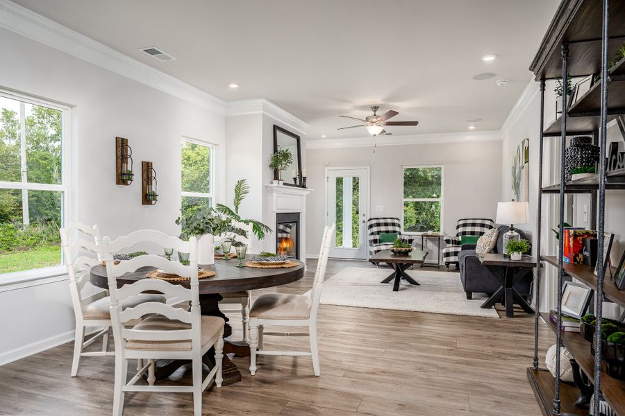 The Piedmont - Breakfast Area and Family Room