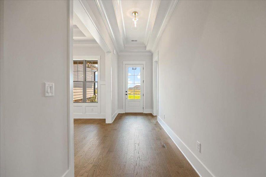 Spacious, unfurnished interior of a new home in Horizon at Laurel Canyon, Canton (Image 11). Spacious, unfurnished interior of a new home in Horizon at Laurel Canyon, Canton (Image 11).