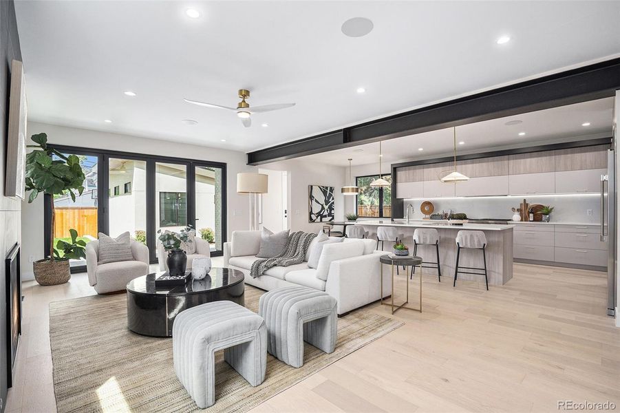 Wide open main floor